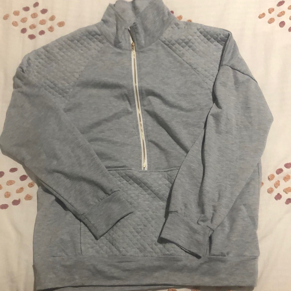 SHEIN quarter zip